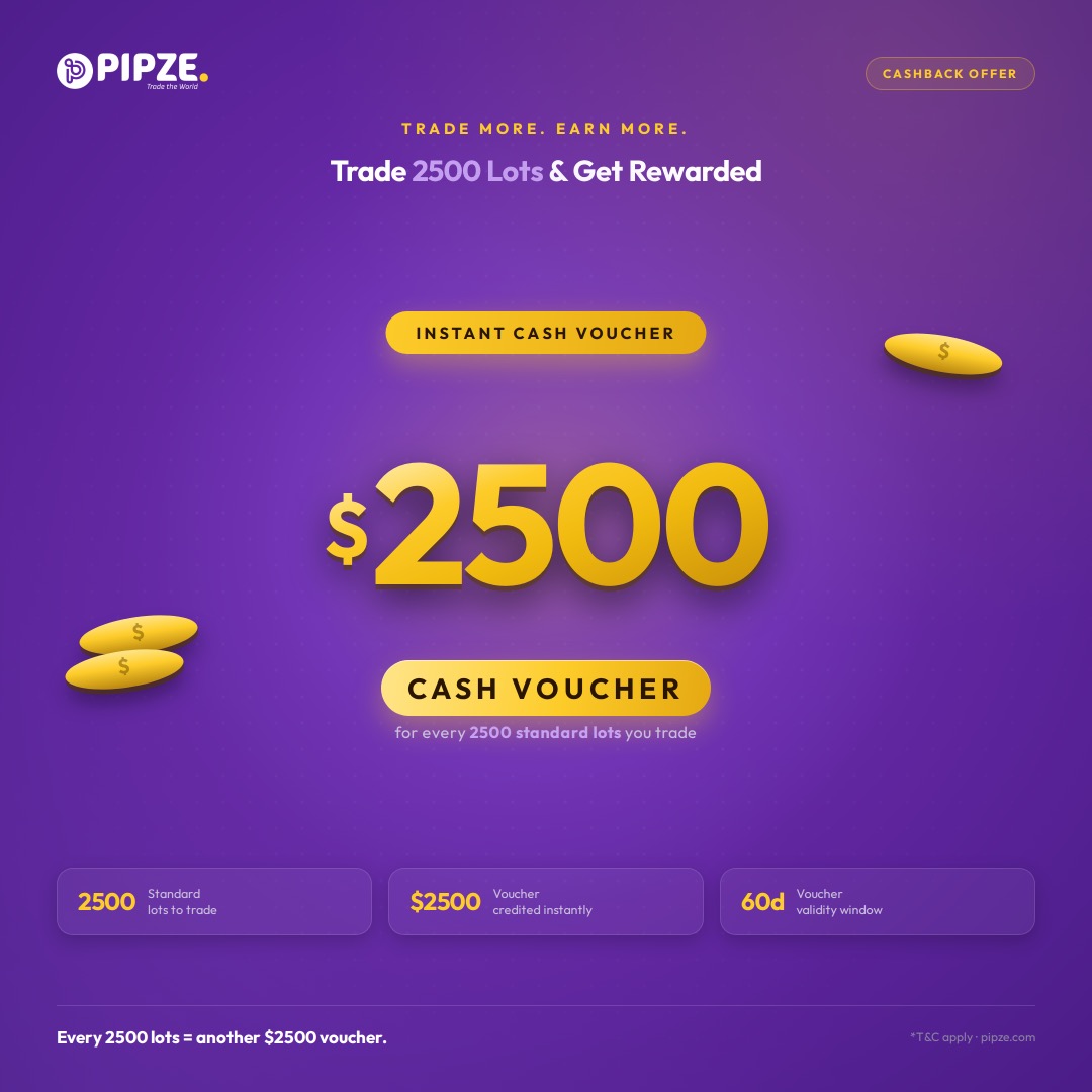 $2,500 Cash & Voucher Credit